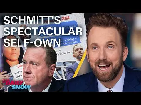 AI Leaders Sign Trump's "Self-Policing" Pact & Eric Schmitt's Ambush Backfires | The Daily Show