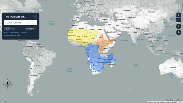 Compare Countries, States, Provinces, and Regions with This Simple Tool